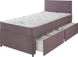 Forty Winks - Newington Essential Single 2 Drawer - Divan Bed